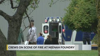 Fire at Neenah Foundry
