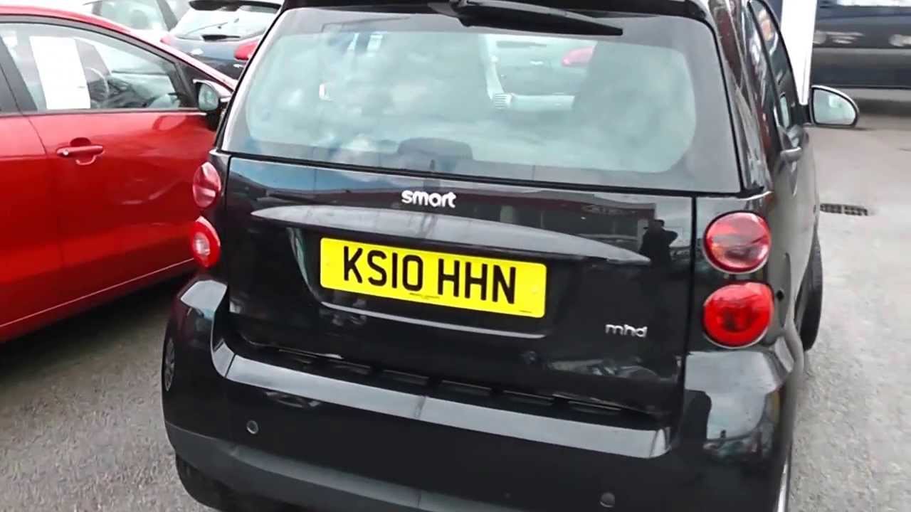 Used Car SMART Fortwo Coupe Pulse Black KS10HHN Wessex Garages