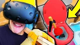 ПОСТРОИЛ УНИТАЗ В КОМНАТЕ!! (HOUSE FLIPPER VR) ПОСТРОИЛ УНИТАЗ В КОМНАТЕ!! (HOUSE FLIPPER VR)