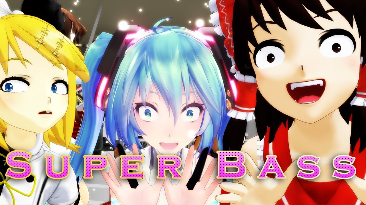 【MMD + Motion DL】Super Bass!!Full【moymoypalaboy with Rhian Ramos】