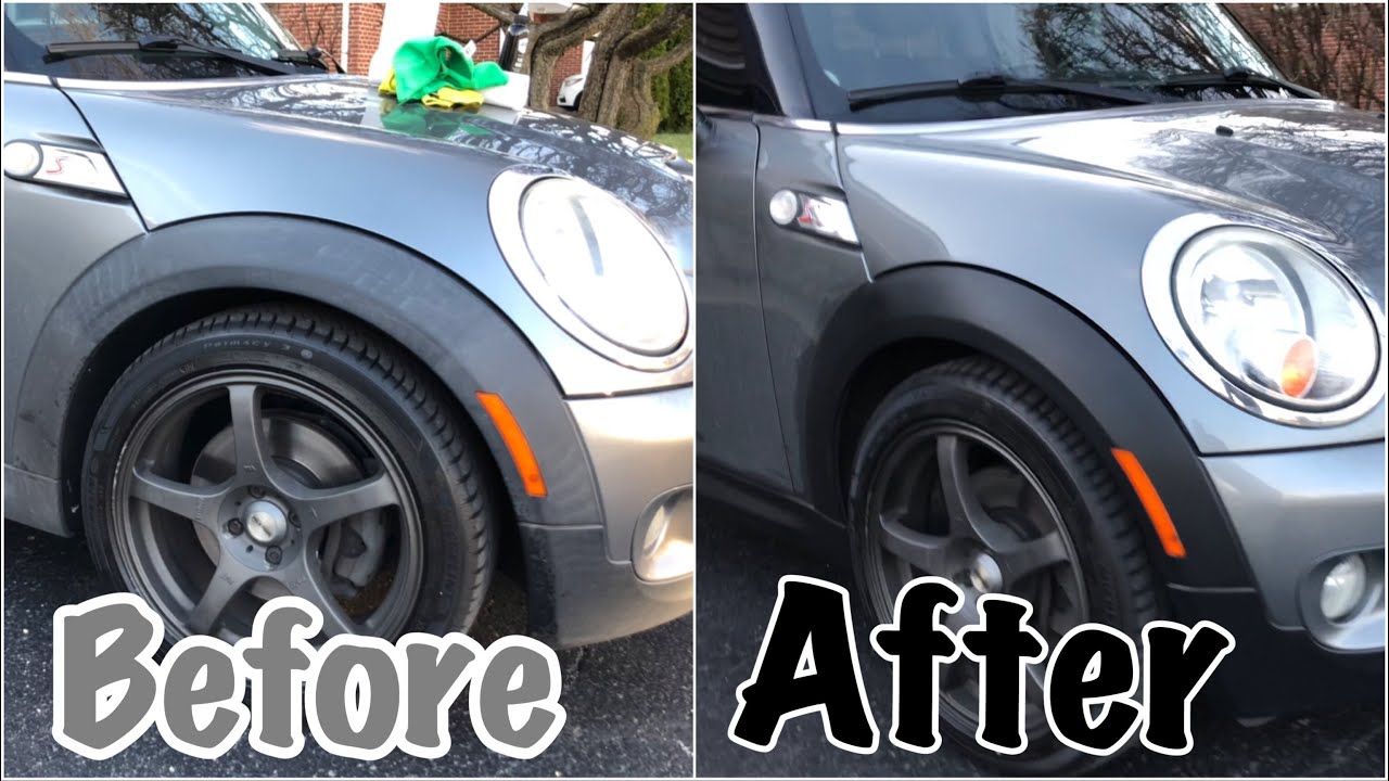 Transform the Look of Your Car - Restore Old Grey Plastic with CarGuys  Plastic Restorer 