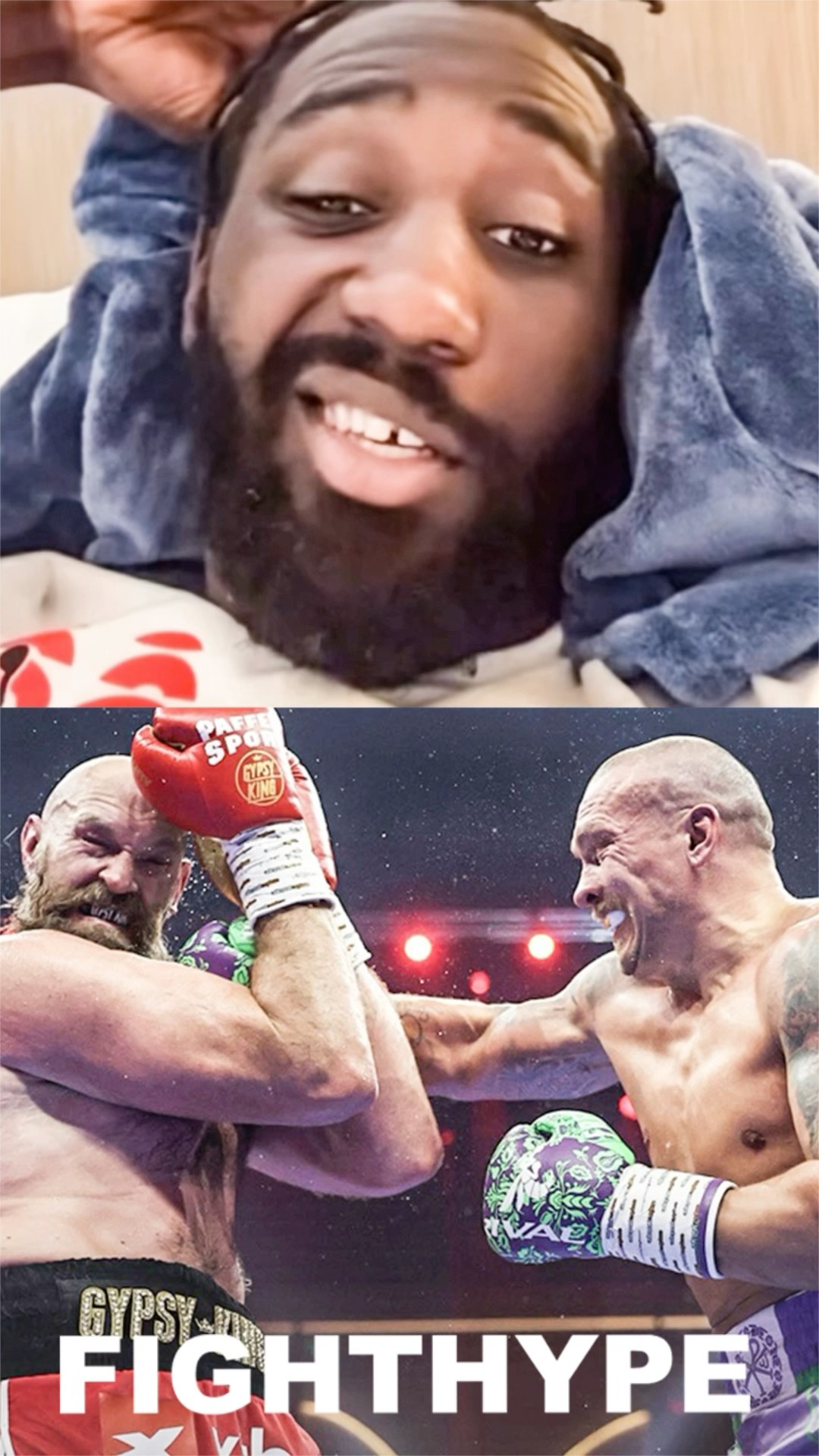 Terence Crawford REACTS to Usyk BEATING Tyson Fury AGAIN in REMATCH