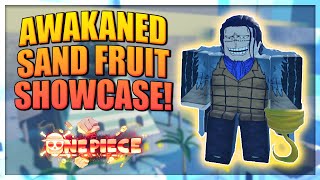 Awakened Sand Fruit Full Showcase and How To Get It in A One Piece Game