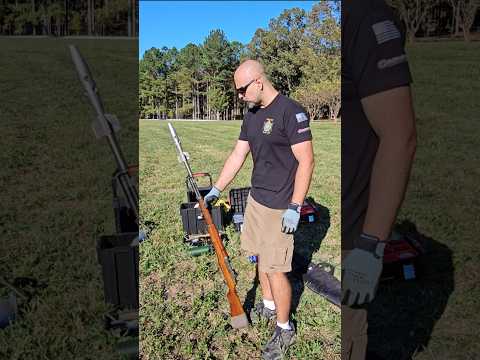 Reusable Rifle Grenade Fired From M1 Garand #military #engineering #army #training