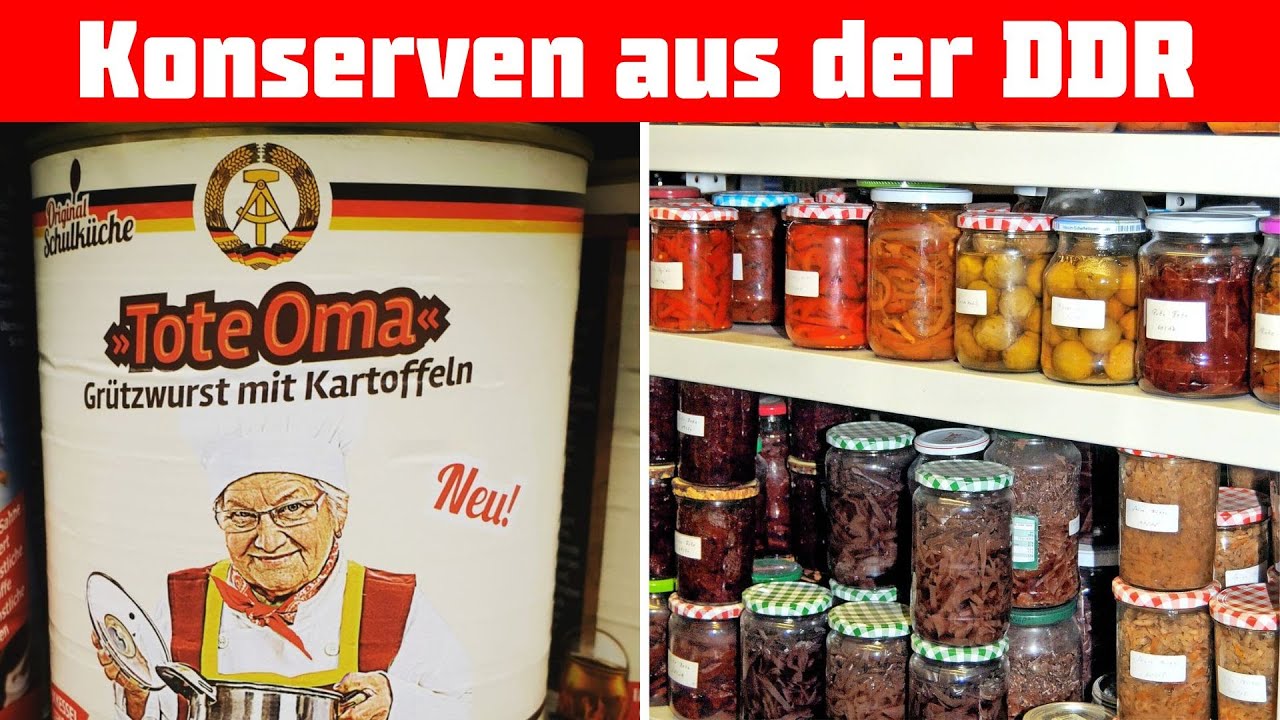 20 typisch DDR Fertiggerichte und Konserven, die du vergessen hast
