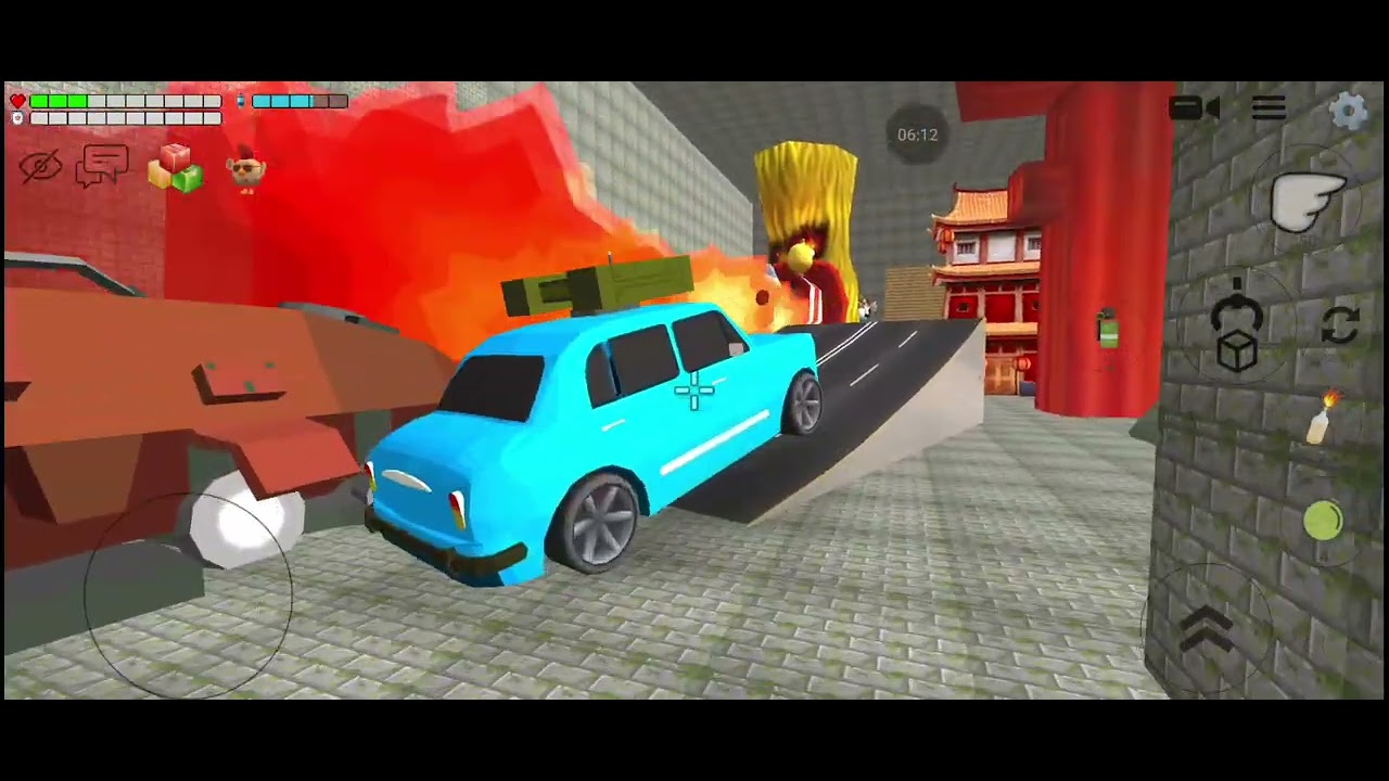 Chicken gun - Historia das minhocas 