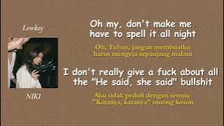 Download lagu Lowkey - NIKI // Lirik dan terjemahan