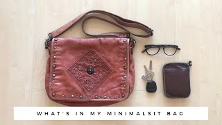 What's in my MINIMALIST bag? | Every day essentials | Minimalism, zero waste