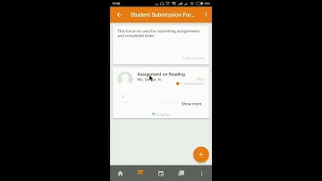 Moodle tutorial 3 - Submit assignments in your course through Moodle mobile app