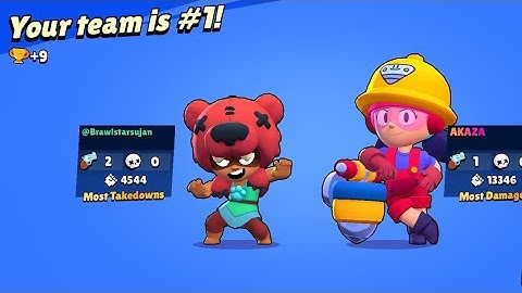Brawl Stars 🌟- Gameplay Part #1 - Nita Damage Dealer ,iOS, Android gameplay 🔥