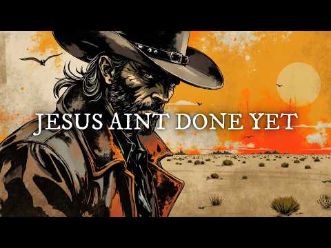 Jesus Ain't Done Yet | Dark Country Gospel | Southern Rock | Lyric Video | Shadow County