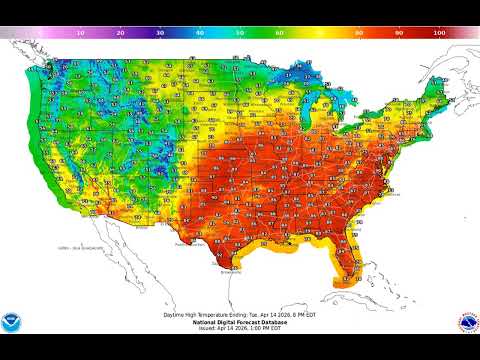 Рання літня спека накрила східне узбережжя США