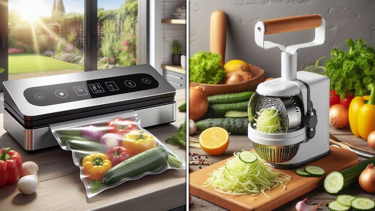 15 Useful Kitchen Gadgets to Make Cooking Easier! - YouTube