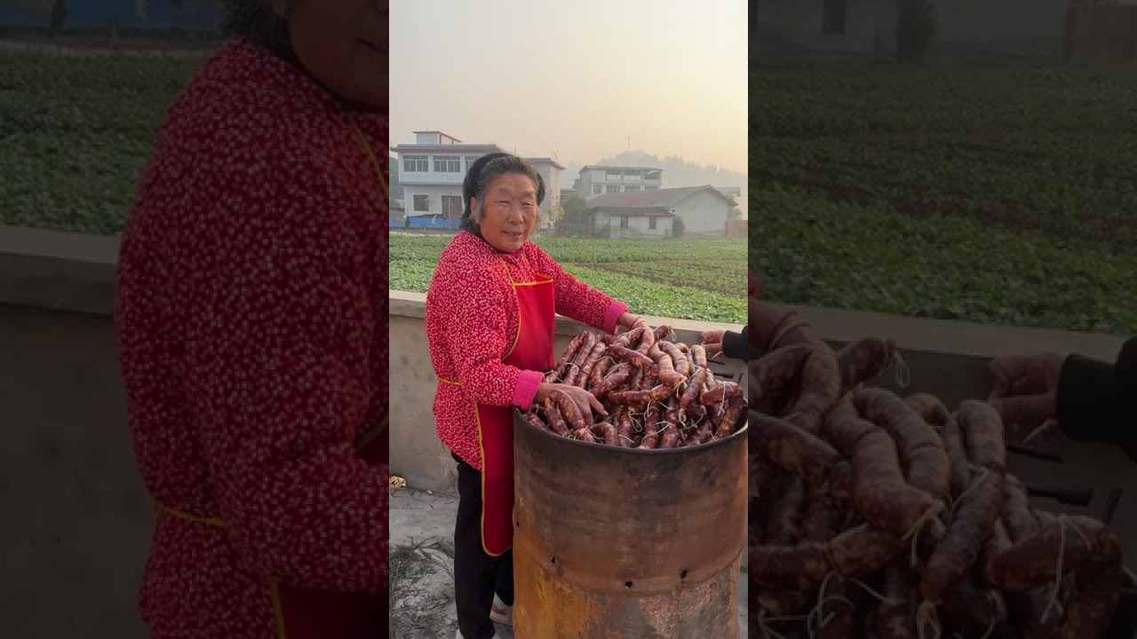 Grandma Bear s rural diary Smoked cured meat and sausages