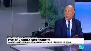 Brigades rouges : sept anciens membres arrêtés en France à la demande de l'Italie