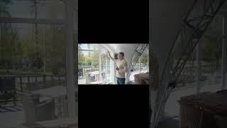 Показываем шатер 12 на 18 метров