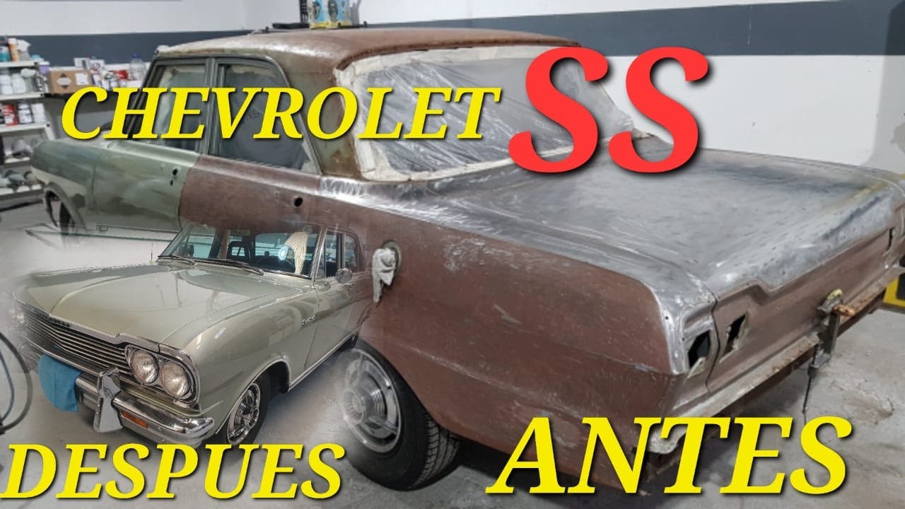 A 6 AÑOS DE LA RESTAURACION -ASI ESTA AHORA-CHEVROLET 400 SUPER SPORT