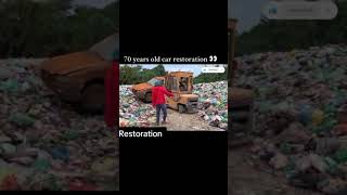 part 1 70 year old car Restoration #carrestoration #bmw #luxury #exoticcars #qcar #boxstergts #viral