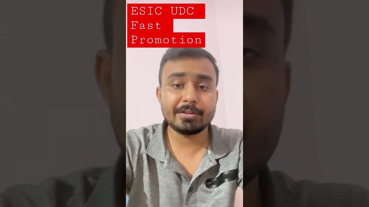ESIC UDC Promotion to Assistant ? ESIC UDC Fast Promotion in 2022| ESIC UDC Latest Salary Slip 