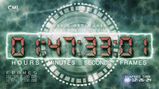 ⏳ 2-Hour Deluxe Countdown Timer | Futuristic Design with Voice Over ⏰