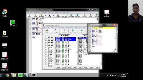 Largest\Smallest no in 8086 emulator