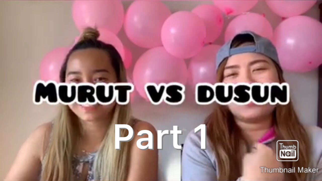 Murut VS Dusun  | Belajar bahasa ibunda. #kdmr