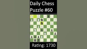 Daily Chess Puzzle no.60 #shorts