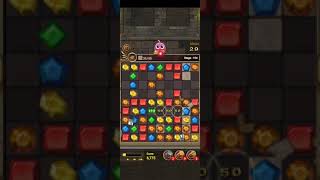 Jewels Temple-Quest 💎 Level 104 ⭐⭐⭐ - 2021 Match 3 Game no Booster 👑 Android Gameplay ✅ screenshot 5