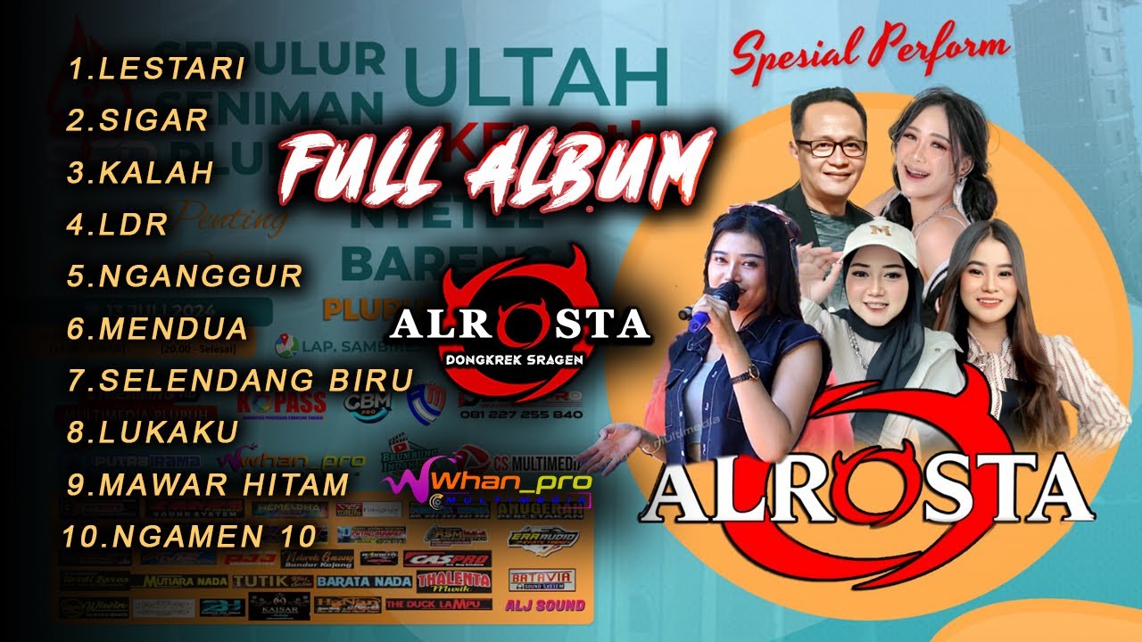 Full ALBUM  "ALROSTA Dongkrek " Sragen  | Whanpro Multimedia