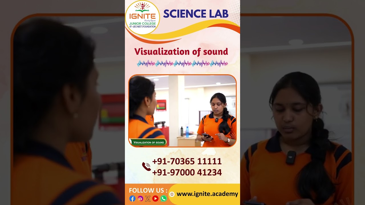 Visualization of Sound | Hands-On Physics Learning at Ignite