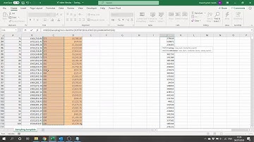 Excel dynamic arrays for audit sampling