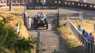 Brooklands Gp100. Bentleys On Test Hill On Friday Evening