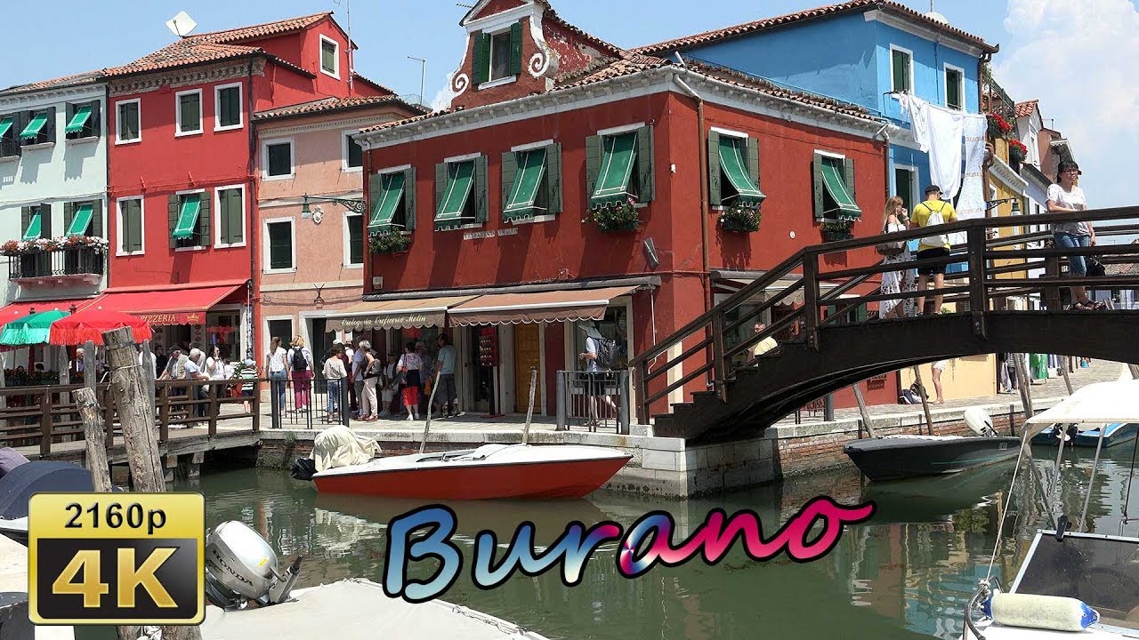 Burano and Mazzorbo - Italy 4K Travel Channel