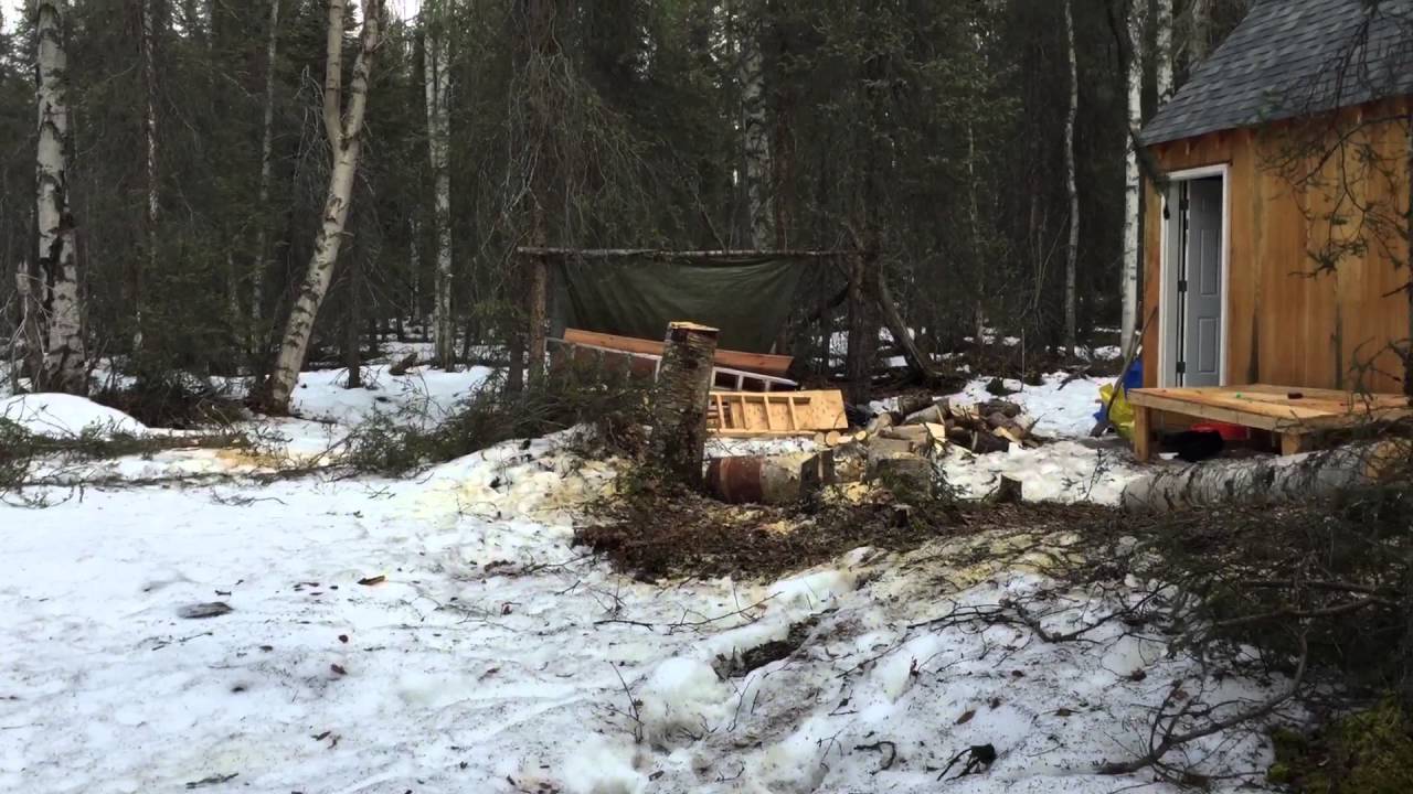 Tour of my tiny cabin in Willow Alaska YouTube
