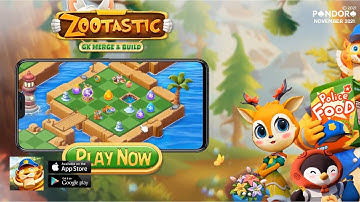 Zootastic: GK Merge and Build - Early Access (Android) First Look Gameplay