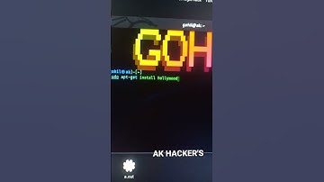 hacker screen Hollywood movie in Kali linux