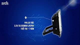 SUNTEK VIỆT NAM GIỚI THIỆU DÒNG ĐÈN NLMT PHA 100W