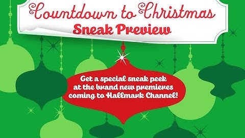 Countdown to Christmas 2015  Preview!