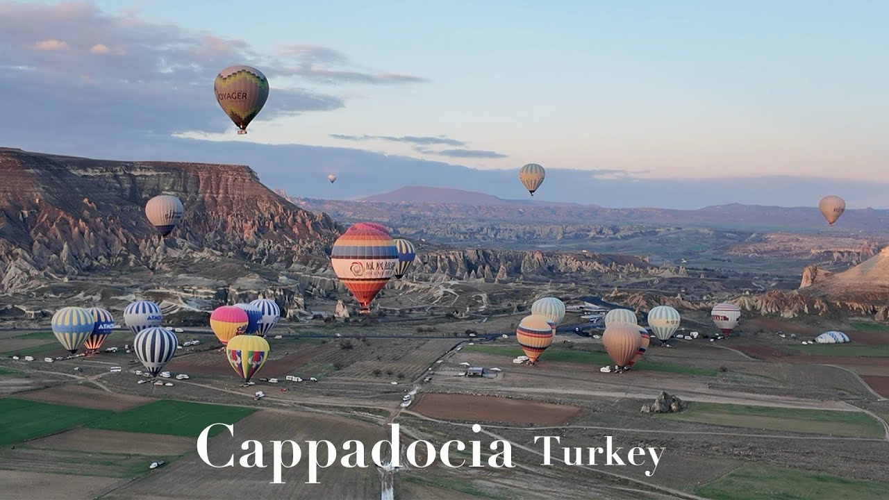 トルコ旅🇹🇷気球から眺めるカッパドキアの絶景🎈異世界のような大自然