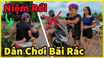 Toang ! Hậu Cáo Và My Gặp Nạn Dân Chơi Úp Văn Thiêm Ngoài Bãi Rác