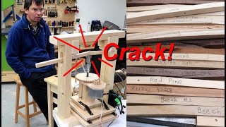 What wood species is strongest, hardest, stiffest, best for chairs, tables, or bow making?