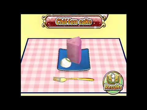 Cooking Mama Cook Off: Chiffon Cake- 1026 points (1:08)