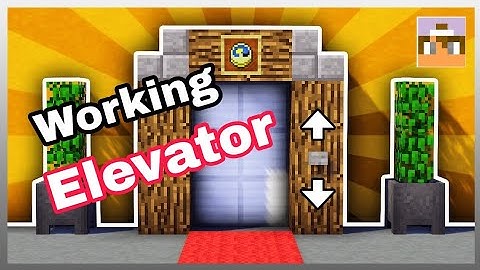 Minecraft PE : How to make a Working Elevator with Command block!  (FuzionUltra)