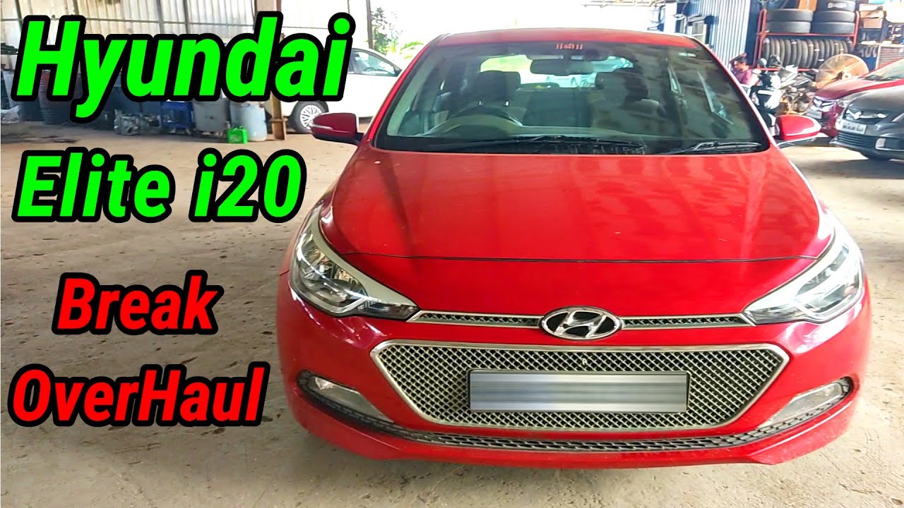 Hyundai Elite i20 Break OverHaul Elite i20 Front Noise YouTube