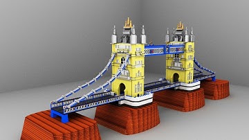 How to model 3D london tower bridge in Autodesk maya 2022