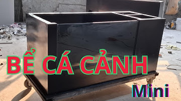 Bể Nuôi Cá Cảnh _ mini🐬(200x70x75)  _ Nhựa Composite nguyên khối