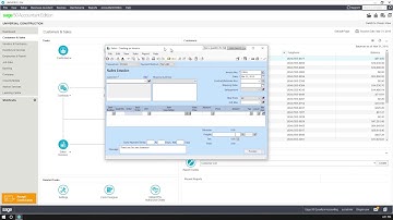Sage 50 -  How to Change Columns on Sales Invoices