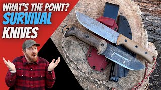 Uncovering the Mysteries of the Survival Knife And Why They Exist!