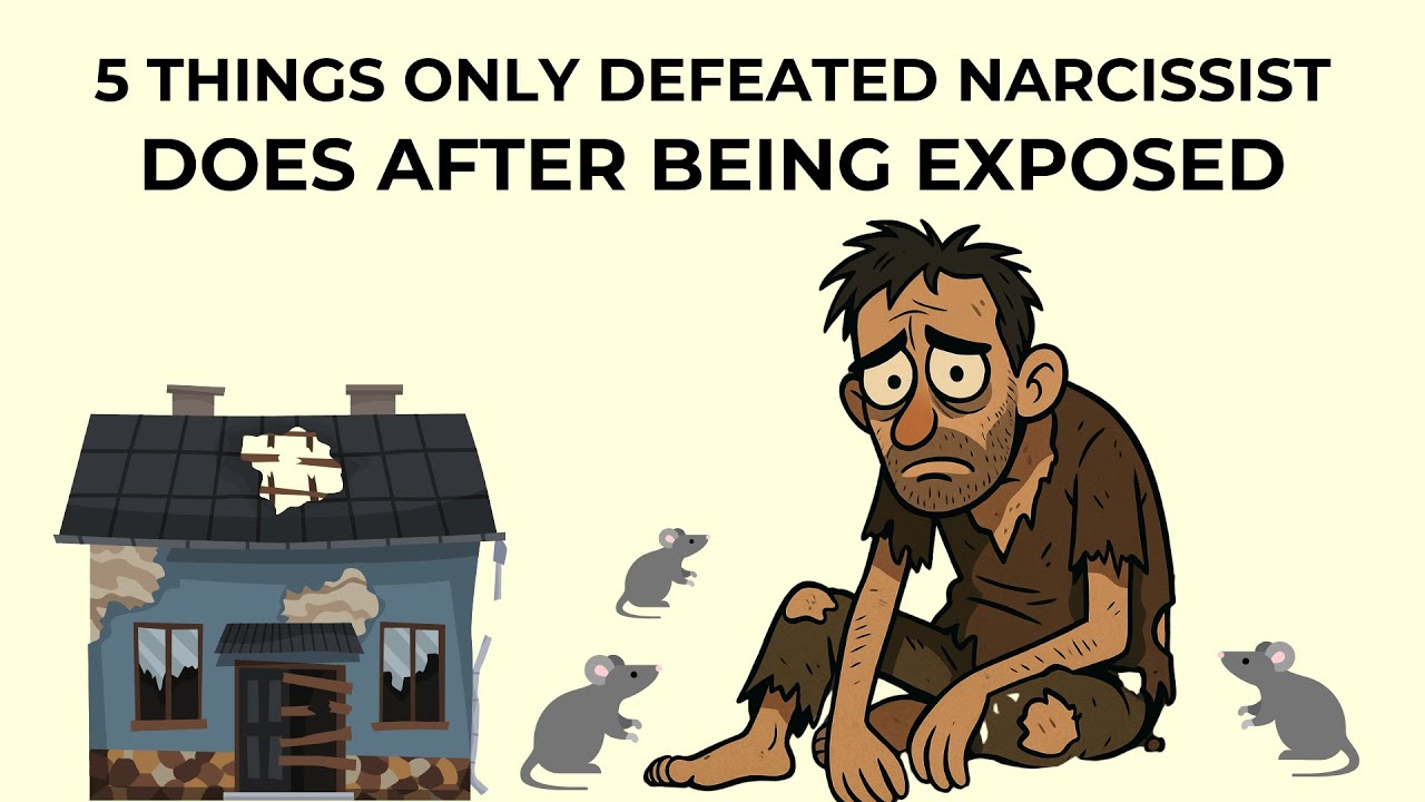 5 Things Only Defeated Narcissists Do after Being Exposed - YouTube