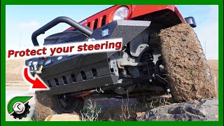 Jeep JK skid plate: Hookeroad front skid plate Jeep Wrangler by JeepSolid 5,619 views 6 months ago 3 minutes, 55 seconds